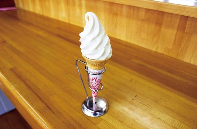 Egoma soft serve ice cream
