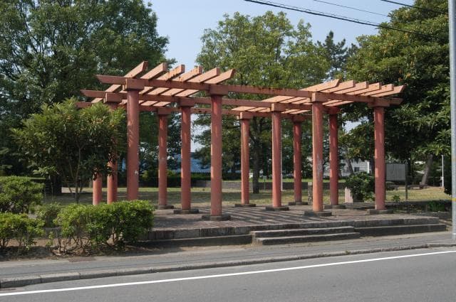 The ruins of Itami abandoned temple