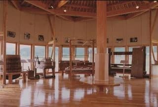 Oemachi Washi Denshokan Museum (inside the building)