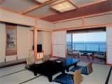 The magnificent Sea of Japan seen from the guest rooms of Yunagitei.