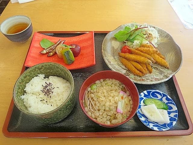 わかさぎ定食