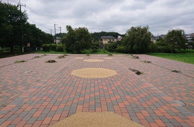 The ruins of the temple Kondo
