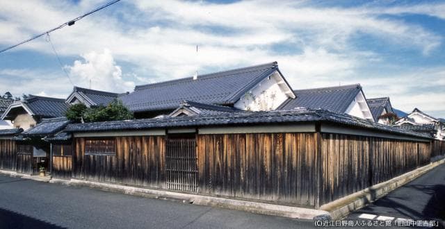 Oomi Hino Merchant Hometown Hall exterior of "Old Shokichi Yamanaka House"