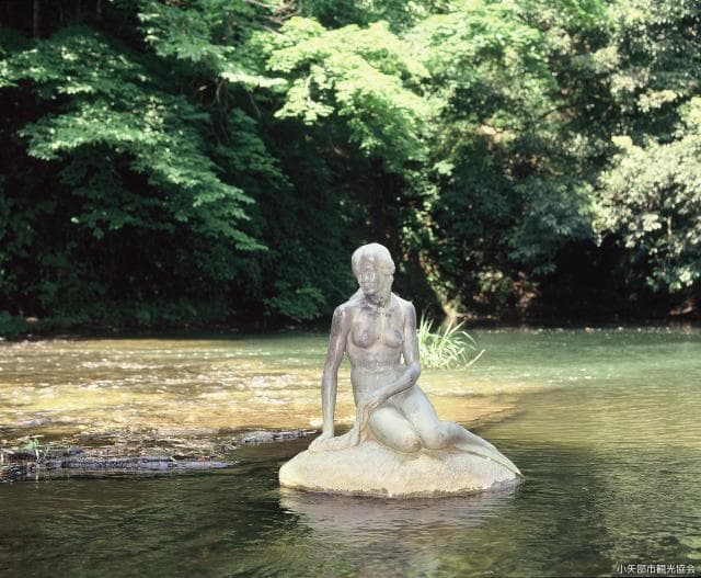 人魚の像(竜宮淵)
