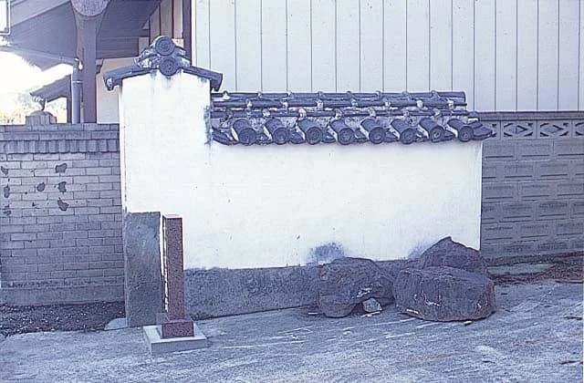 青柳宿構口跡