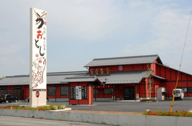 Uoshitoshi (river fish restaurant)