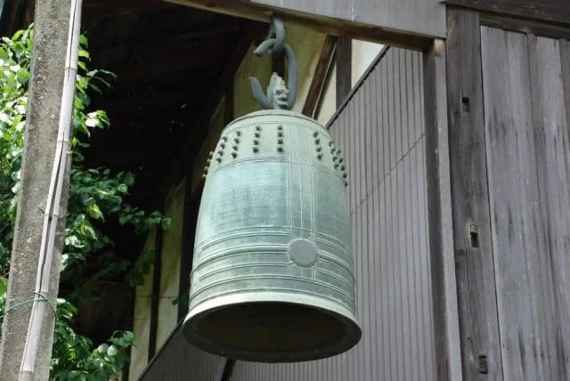 The temple bell of Azuma Sho-ji Temple
