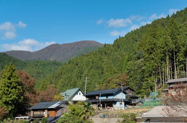 舟伏山 遠景