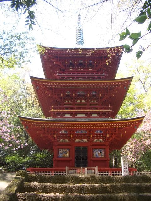 Three-storied pagoda