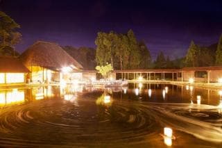 Hot spring water pool garden & remote Ginmatsu Bettei Yuurian