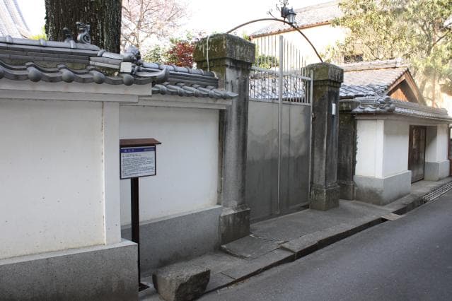 The birthplace of Neiho Okamoto, Jokoji Temple