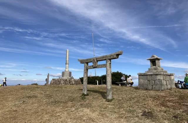 The summit of Mt.