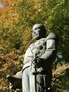The statue of Marshal Togo