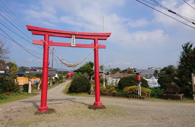 石貫神社入口