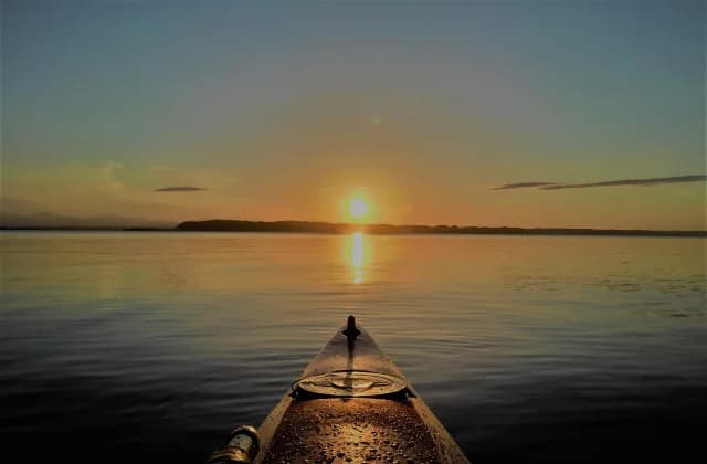 Sunset at Lake Ogawara