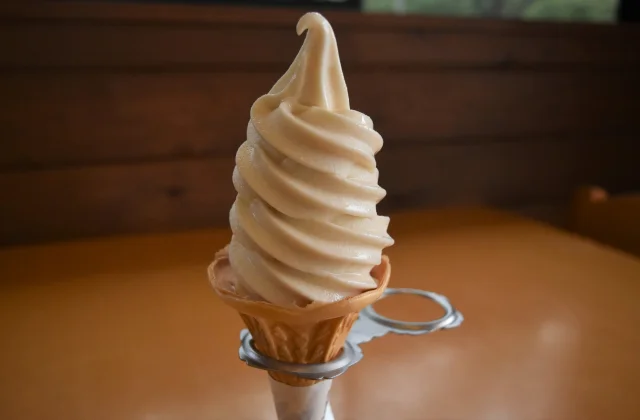 Red Soybean Soft Cream