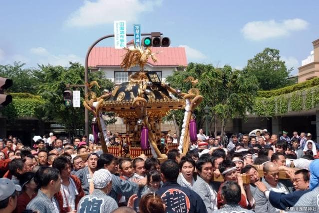 Tama River Asama Shrine Mikoshi