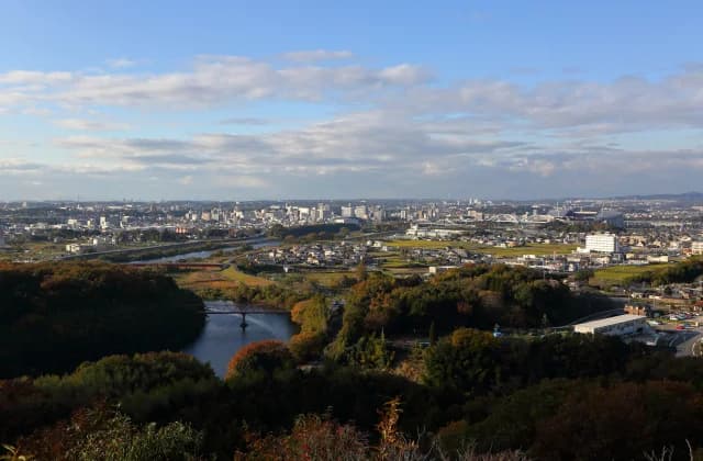 View from Nomiyama Observation Deck