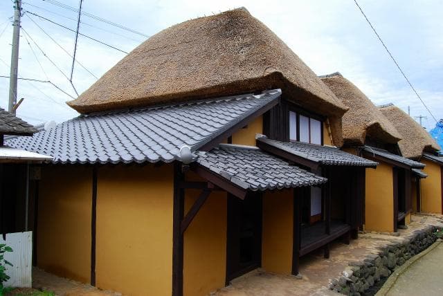 Thatched town