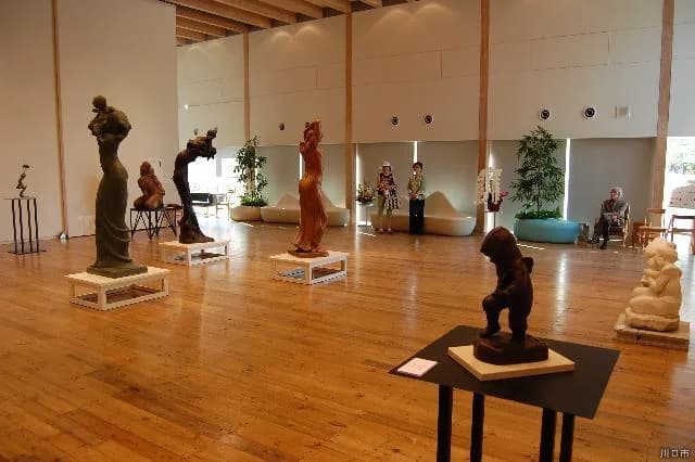 Scenery of the exhibition