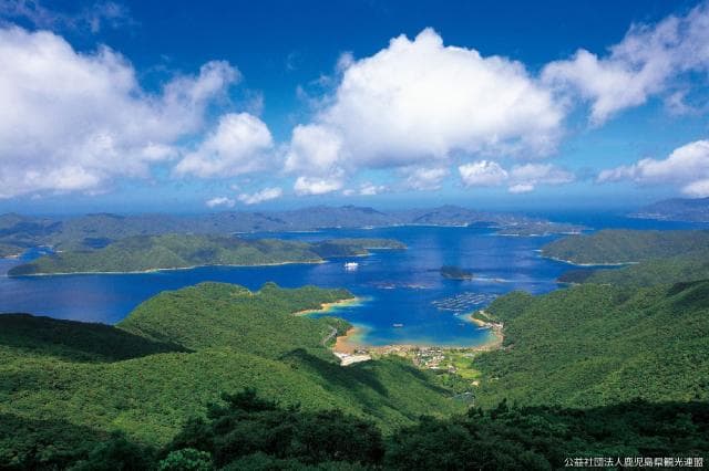 From Mt. Kochi to the Oshima Strait