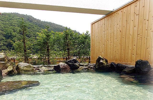 ヴィラ露天風呂