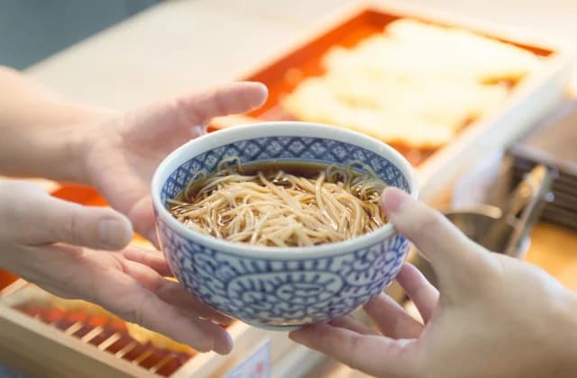 冷やがけそば