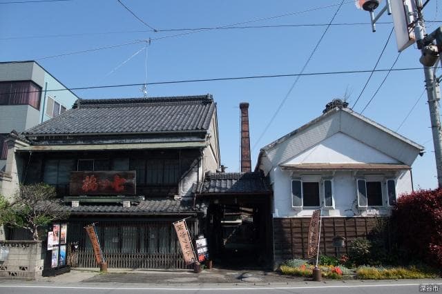 The site of Shichitsuume Sake Brewery
