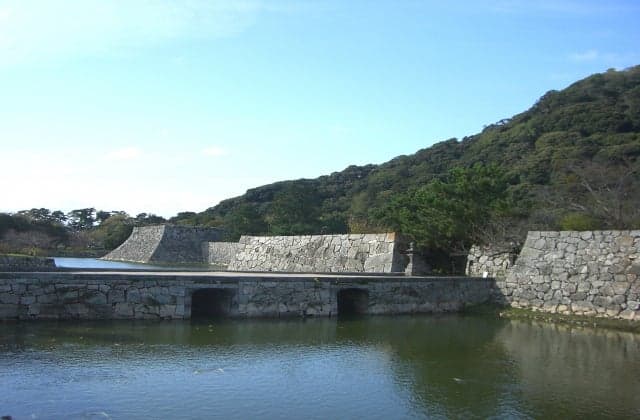 Hagi Castle Ruins Shizuki-koen Park