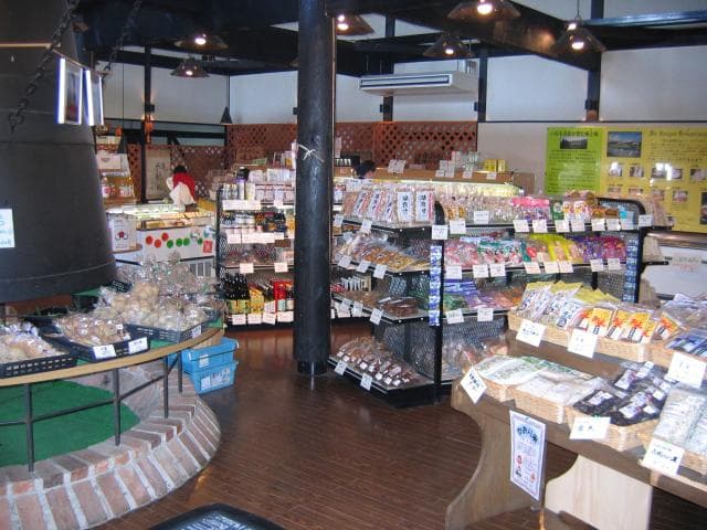 Inside the farm market
