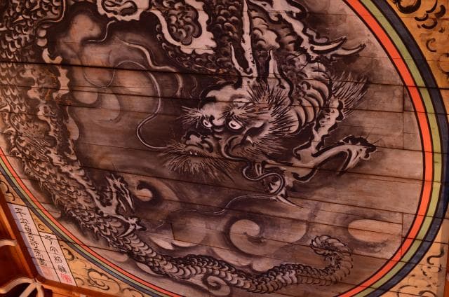 Picture ceiling of Honkaku-ji Temple