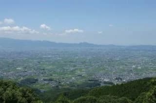 The summit of Mt. Ryuo