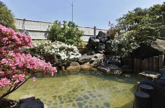 温泉旅館鹿の湯(露天風呂)