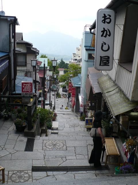 Stone Step Street of Ikaho Onsen