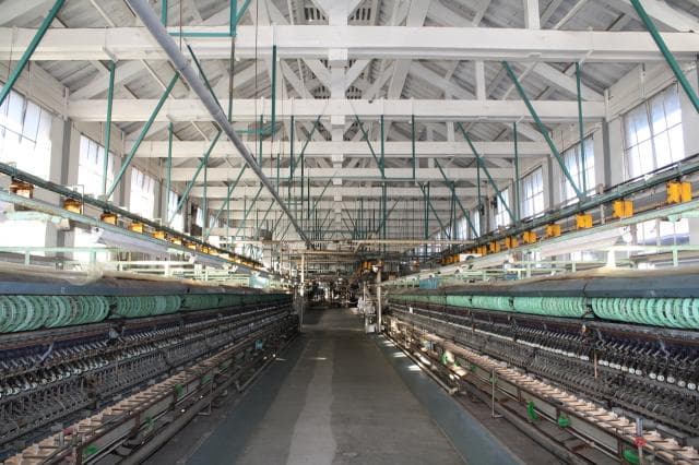 Inside the Tomioka Silk Mill