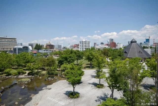 Forest at the foot of the 21st Century Memorial Park