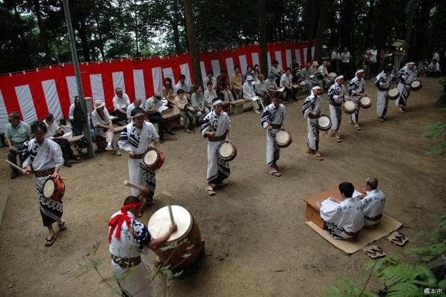嵯峨谷の神踊り