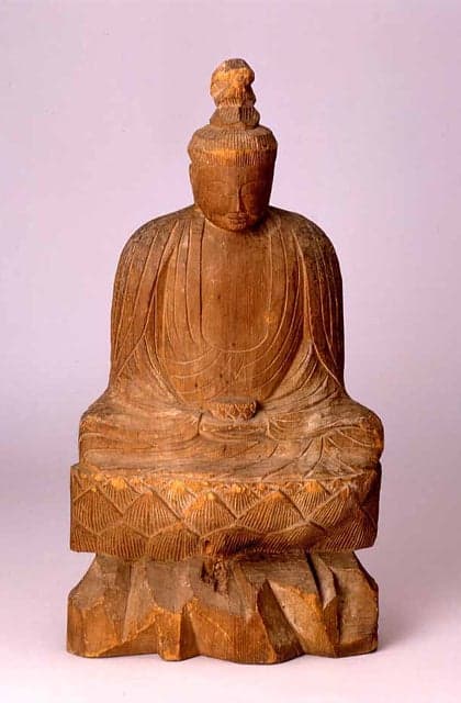 Kannon statue (enkusaku)