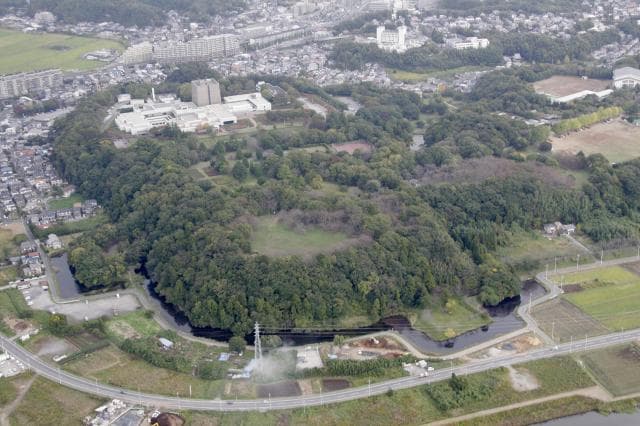 Sakura Castle (Aerial Photography)