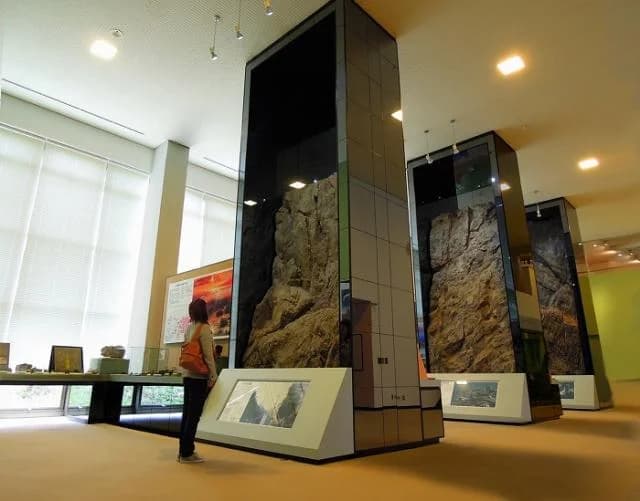 Inside the museum