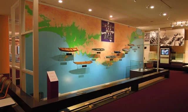Inside the museum