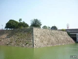 The ruins of the castle