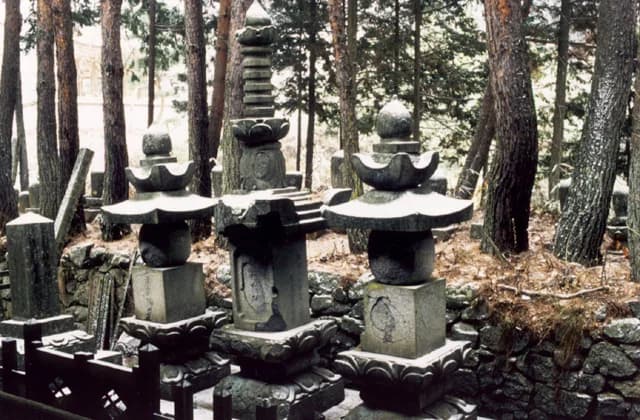 The Tomb of Katsuyori Takeda