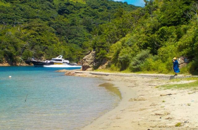 Entrance to Shima Tsushima Watatsu Beach