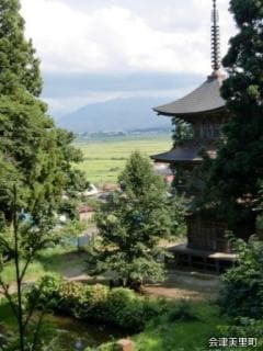 Three-story pagoda of Hoyoji Temple
