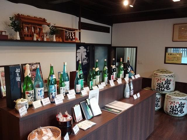 Inside Shibasaki Sake Brewery