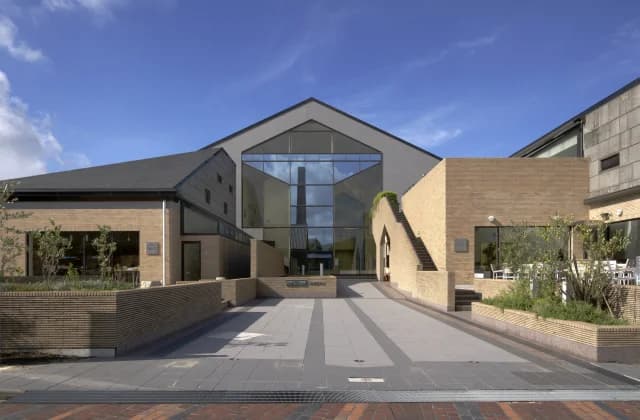 Front of the museum