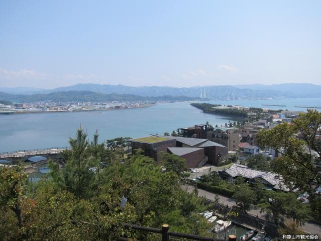 奠供山より和歌の浦干潟