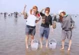Clamming