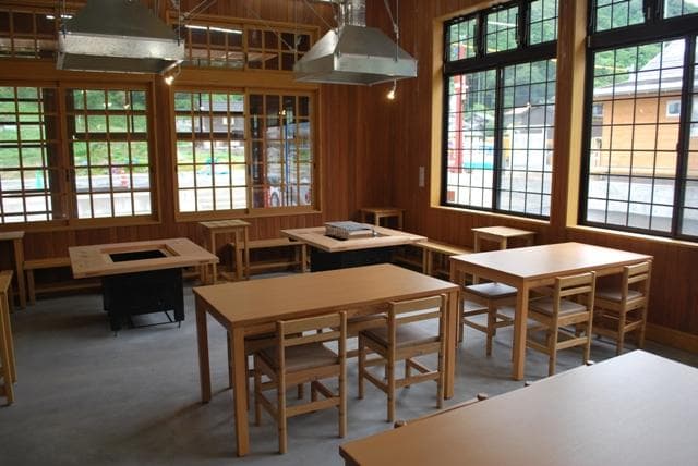 Meal and barbecue corner